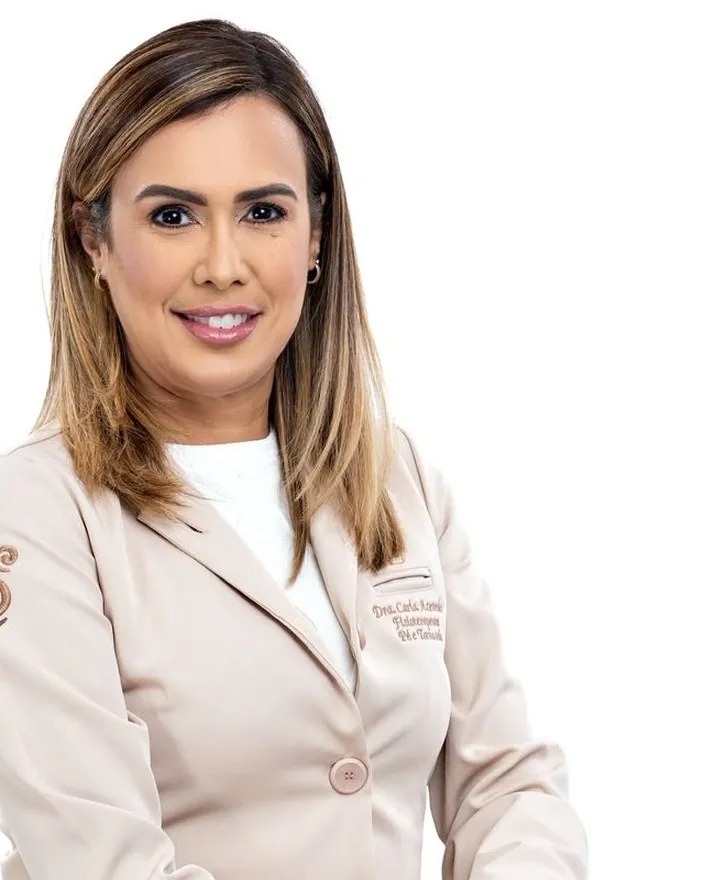 Retrato da Dra. Carla Azevêdo, fisioterapeuta